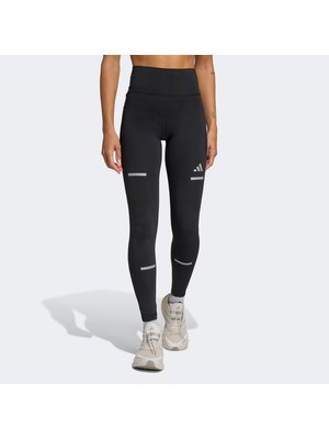 Adidas ADI365 Running Climawarm+ Kadın Siyah Koşu Taytı.-