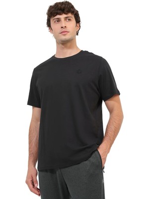 Lumberjack Kısa Kol T-Shirt Erkek Siyah MB CT102 C Nk T-Sh