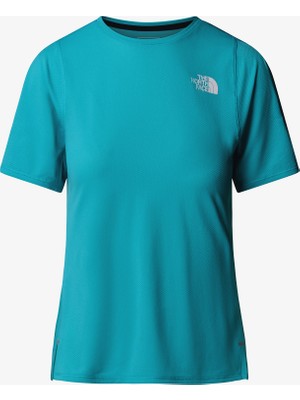 The North Face Summit Series High Trail Kadın Mavi Koşu T-Shirt.-