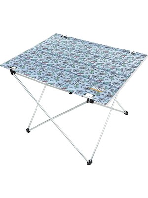 Ultralight Katlanır Kamp Masası, Yer Kaplamaz Hafif Rulo, Piknik, Bbq, Balıkçılık, Plaj, Hiking Için Taşınabilir Kompakt Roll Up Outdoor Kamp Masası Büyük Boy - Dino Island