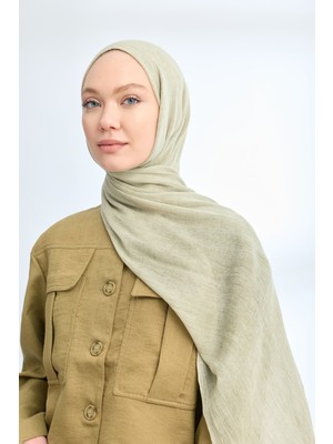 Armanda Organic Touch Viskoz Şal- 3601-975 Soft Yeşil