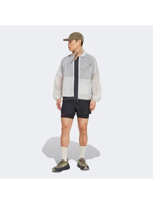 Adidas ADI365 H.koumori 2in1 Erkek Siyah Koşu Şortu.-
