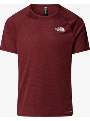 The North Face Sunriser Ss Erkek Bordo T-Shirt.-