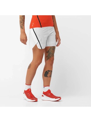 Salomon S/lab Speed 2in1 Short Kadın Beyaz Koşu ŞORTU.27985
