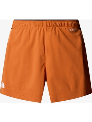 The North Face Summit Pacesetter 5in Erkek Turuncu Koşu Şortu.-