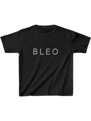 Zamerya Unisex Çocuk Baskılı T-Shirt - Siyah