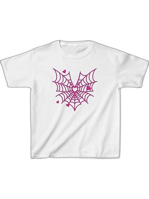 Zamerya Unisex Çocuk Baskılı T-Shirt - Beyaz
