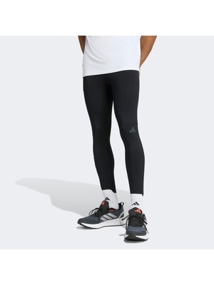 Adidas Own The Run Winterized Erkek Siyah Koşu Taytı.-