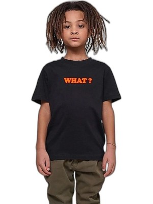 Zamerya Çocuk Unisex Baskılı T-Shirt - Siyah