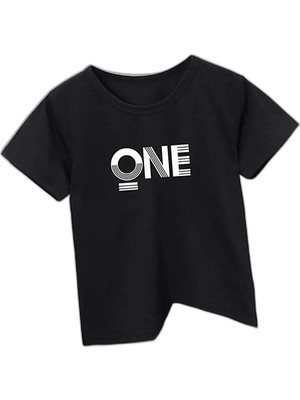 Zamerya Erkek Çocuk Baskılı T-Shirt - Siyah