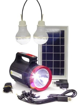 Adalı Store Gold Sılver GS-330 Güneş Enerjili Solar Aydınlatma Sistemi
