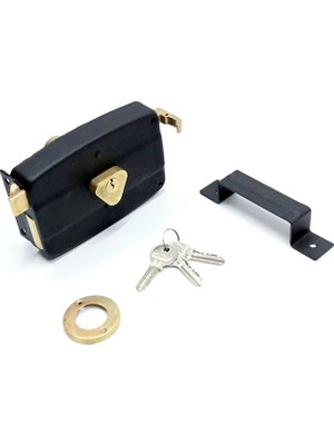 Adalı Store Dış Kapı Oval Tirajlı Kilit - Karşılıklı, 12MM