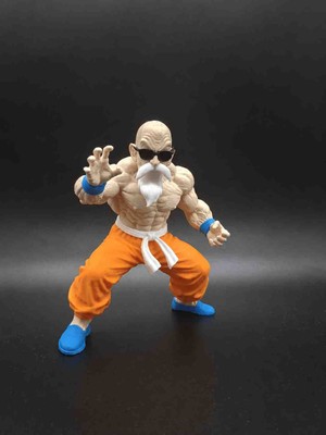 Safedock Dragon Ball Master Roshi Aksiyon Figürü