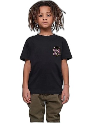 Zamerya Çocuk Unisex Baskılı T-Shirt - Siyah