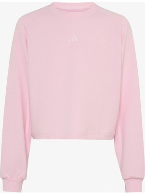 Adidas G Swt Çocuk Pembe Sweatshirt.-