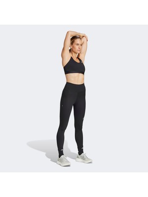 Adidas Ultimate7/8 Kadın Siyah Koşu Taytı.-