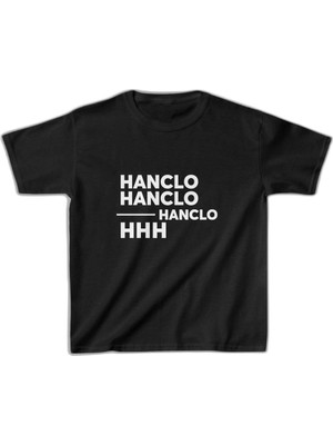 Zamerya Unisex Çocuk Baskılı T-Shirt - Siyah