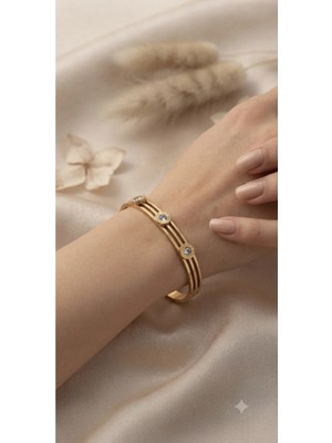 Zerafet Store Çelik Kelepçe Gold