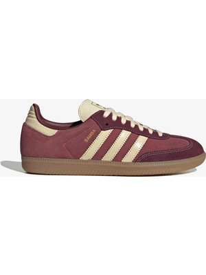 Adidas Samba Og Kadın Kırmızı Spor Ayakkabı.-