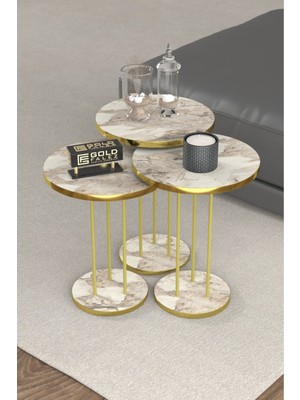 Bezos Gold Terra Zigon Efes Beyaz 3'lü
