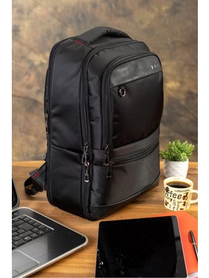 Meschain Meschaın Su Geçirmez Erupa Air Omuzluk USB Girişli 15'6 Inç Notebook 10'1 Inç Tabletlik Çanta