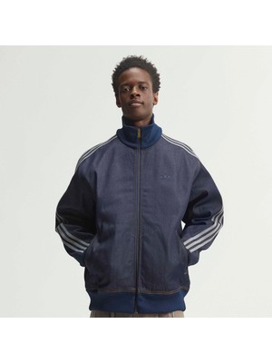 Adidas Denim Fb Erkek Siyah Ceket.-