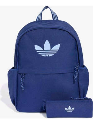 Adidas Bp + Pc Unisex Mavi Sırt Çantası.-