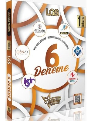 2026 Model 8.sınıf Lgs 1. Dönem 6 Deneme Seti Tüm Dersler 6 Yayın 6 Deneme Liderler Karması