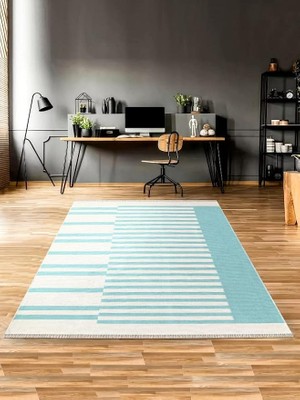 Mec Home Karesse 134 - Modern, Yıkanabilir, Çift Taraflı Kilim - 7 Boyut Seçeneği ile Salon, Ya