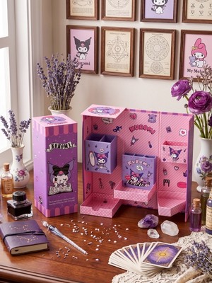 Gifi Kuromi Temalı Dik Organizer Kutusu