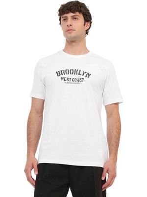 Kinetix  6m ml West 11KMS02 6fx Beyaz T-Shirt