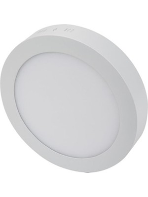 30 Watt Panel LED Armatür Sıva Üstü Yuvarlak Ct 5273 Beyaz Işık 6400K Alüminyum Kasa Orjnlct5