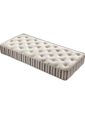 Opalin Biobed Ortopedik Yaylı Yatak Lüx Ortopedik Organıc Cotton Yumuşak Tuşeli Yaylı Yatak 70