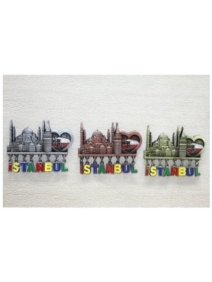 Ett Sarkaçli Istanbul Temalı Magnet