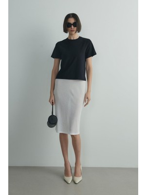 Suud Collection Siyah Comfy Basic Tişört