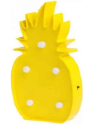 Evimdeyokyok LED Işıklı Ananas Gece Lambası