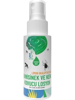 Altaylar Tedarik %100 Doğal Sivrisinek ve Kene Kovucu Sprey Krem 50 ml
