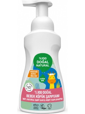Altaylar Tedarik %100 Doğal Bebek Köpük Şampuanı 250 ml