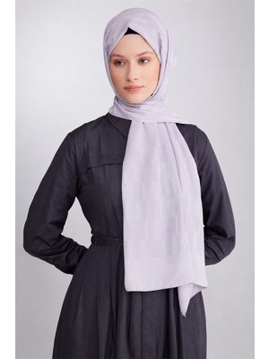 Belli Fresh Geometrik Desen Gümüş Capri Şal 3 - 247781