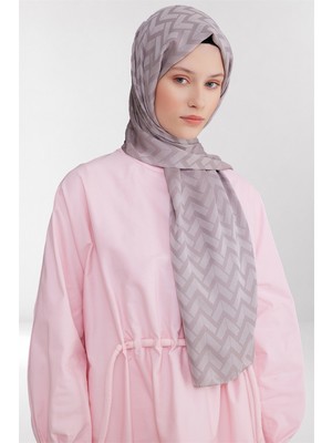 Belli Fresh Geometrik Desen Gül Kurusu Capri Şal 2 - 247777
