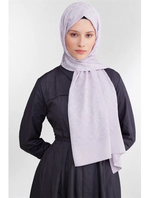 Belli Fresh Geometrik Desen Gümüş Capri Şal 1 - 247781