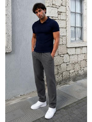 Füme Düz Paça Erkek Pantolon 6535