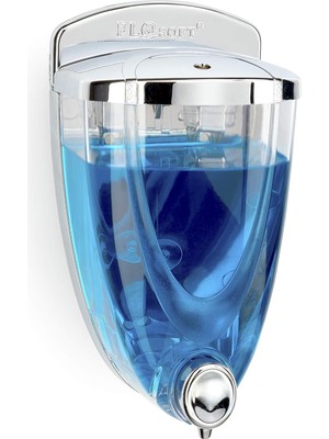 F016 Flosoft Sıvı Sabunluk, 650 Ml, Krom