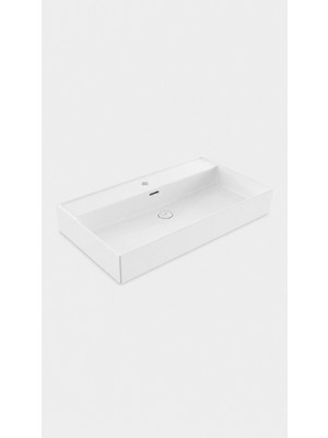 Bocchı Milano Lavabo 80 cm - Parlak Beyaz