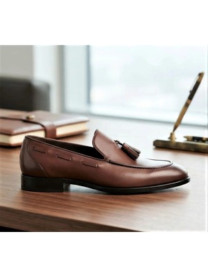 Klasik Erkek Ayakkabı Leosteps Brown Bruno