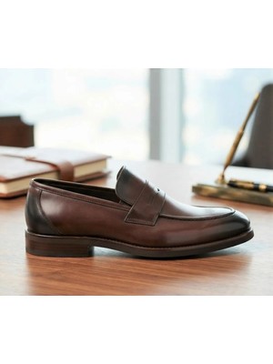 Klasik Erkek Ayakkabı Leosteps Brown Sand