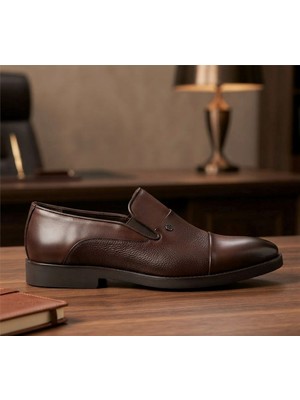 Klasik Erkek Ayakkabı Leosteps Brown Asta