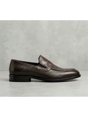 Klasik Erkek Ayakkabı Leosteps Brown Abies