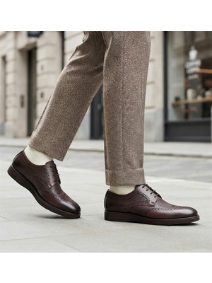 Klasik erkek Ayakkabı Leosteps Brown Craig