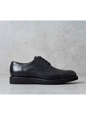 Klasik erkek Ayakkabı Leosteps Black Kumla